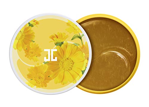 JAYJUN Calendula Tea Eye Gel Patch, Under Eye Mask Treatment for Puffy Eyes, Dark Circles, Under Eye Bags, Anti Wrinkle, Gel Pads For Moisturizing and Hydrating, Improves Elasticity, 60 in Jar