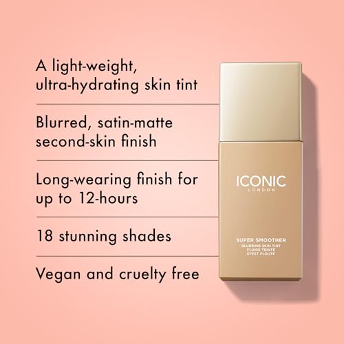 ICONIC LONDON Super Smoother Blurring Skin Tint Moisturizer 1.01oz