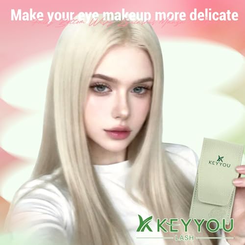 KEYYOU 3-Piece Lash Applicator Tool Set with Anti-Stick Tweezers