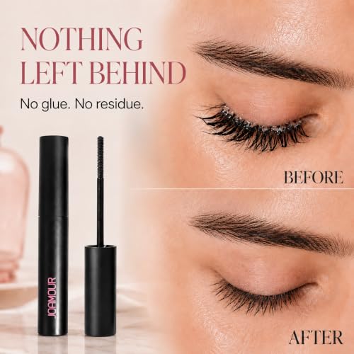 JOAMOUR Lash Cluster Remover - Gentle Fast-Acting Eyelash Extension Adhesive & Glue Remover, Sensitive Eye Friendly, 15s Quick Dissolve, Includes Remover Variant
