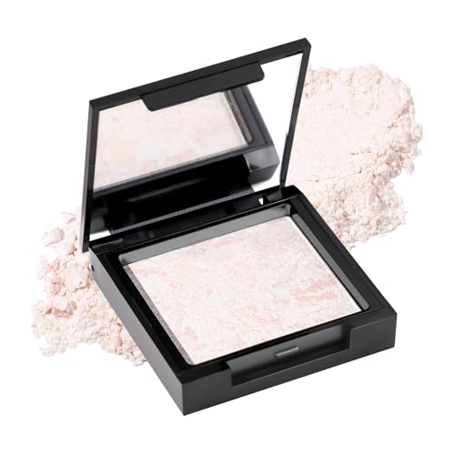 Baked Highlighter Powder Compact with Mirror - 0.25 oz