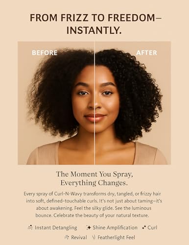 Natural Curl and Wavy Hair Enhancer 4-in-1 Cherry Blossom 3.4 OZ