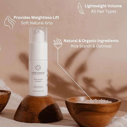 Volumizing Styling Powder | Natural & Organic | Soft Grip