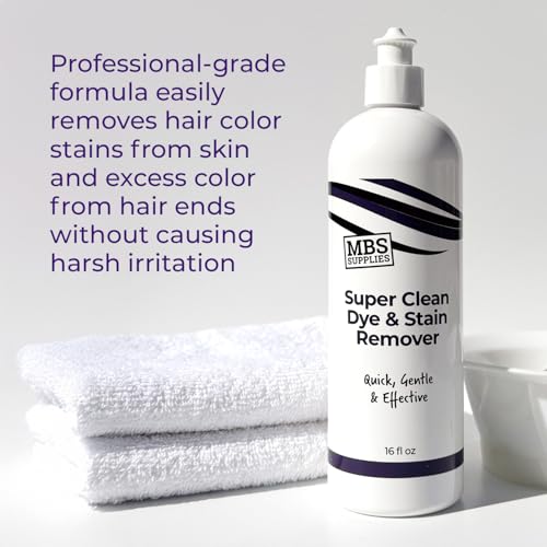 Gentle Dye & Stain Remover - 16 oz for Hair Color Stains