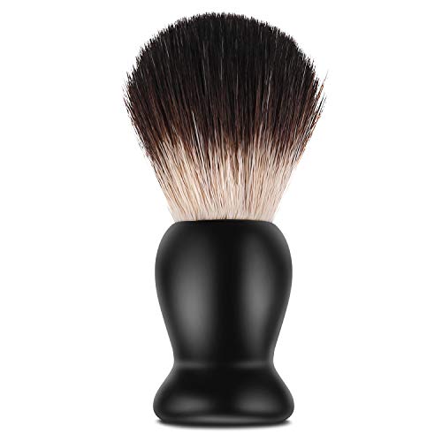 Amazing Safety Razor Shave Kit - Mysterious Black Men's Shaving & Grooming Sets - Butterfly Open Safety Razor,Friendly Brush,Great Shaving Stand,Shaving Soap Bowl, Super Stainless Blades
