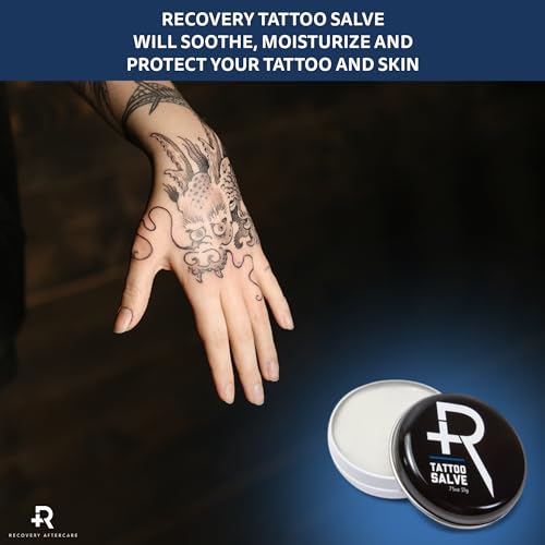 Tattoo Aftercare Salve – Natural Vegan Formula, .75 oz