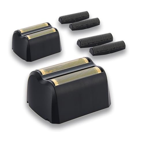 Shaver Foil Head Cutter Bar Replacement,Compatible with Wahl 5 Star Series Vanish Shaver 8173-700,High Performance Shaving Accessorie, Black (2 Pack)