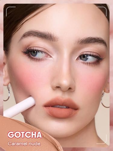 SHEGLAM Marshmallow Puff Lip Blur Pen Matte Lipstick Long-Lasting Hydrating Lip Makeup