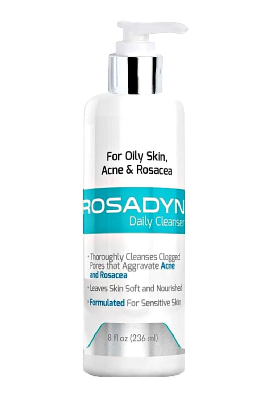 Rosadyn+ Gel Cleanser for Sensitive Skin, Acne, Rosacea and Breakouts |Formulated with Organic Honey