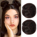 REECHO Space Bun Hair Clips - 2 Pack Claw Clip Messy Bun Extensions