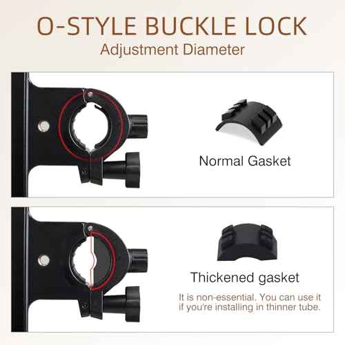 MoyRetty Lash Tray Holder (10.6¡± x 8¡°), Adjustable Plastic Essential Organizer Stand for Lash Techs, Perfect for Salon or Homes Use-Black