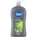 Dial 3-in-1 Men's Body Wash, Hair & Face – 32 Fl Oz