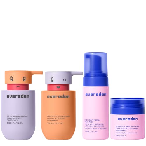 Evereden Kids Routine Bundle - Detangling Shampoo & Conditioner Set