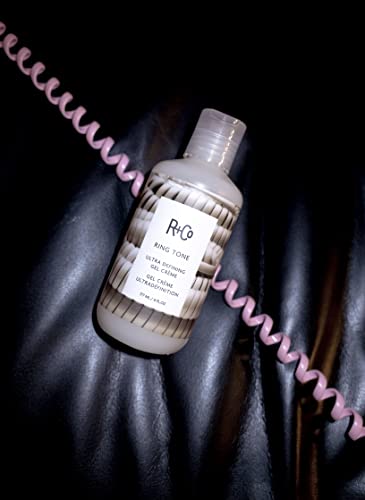 R+Co Ring Tone Ultra Defining Gel Crème | Elongates + Defines Curls + Controls Frizz | Vegan + Cruelty-Free | 6 oz.