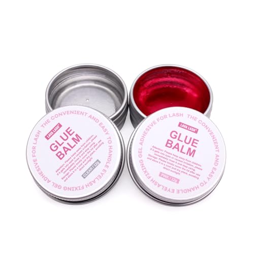 Pink Lash Lift Glue Balm 12g - Strong Adhesive for Eyelash & Eyebrow Perming