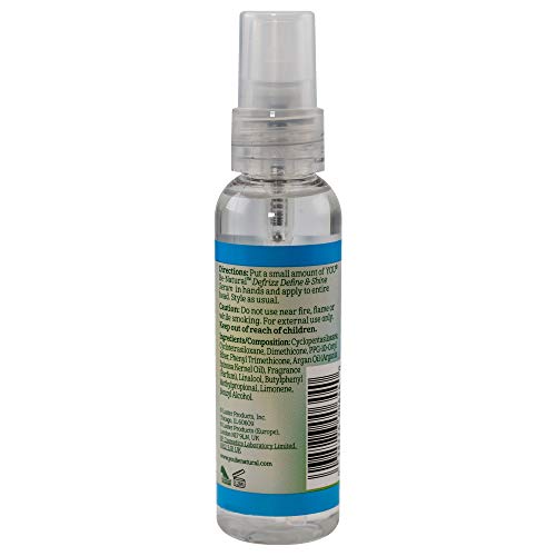 Luster's You Be-Natural Botanical Defrizz Define & Shine Serum with Argan Oil 2 oz..