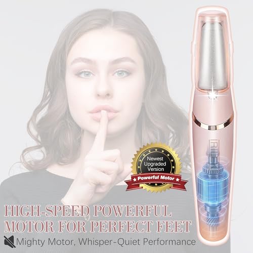 Electric Callus Remover for Feet - Rechargeable, Portable Foot File