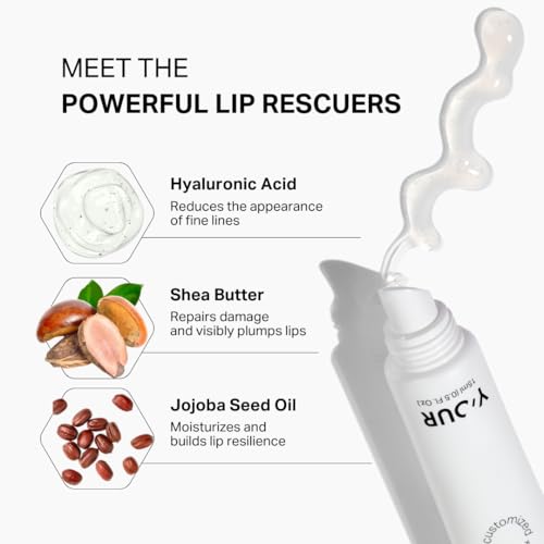 Y¡¯OUR Intensive Healing Lip Balm & Overnight Lip Mask | Instantly Relieves & Repairs Dry, Chapped Lips | Deeply Hydrating Formula | Lightweight, Paraben & Silicon-Free, Valentine's Day Gifts for Her