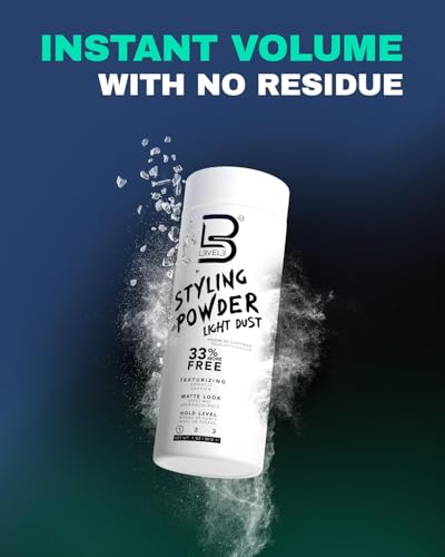 L3 Light Hold Styling Powder - Natural Matte Finish & Volume (30g)