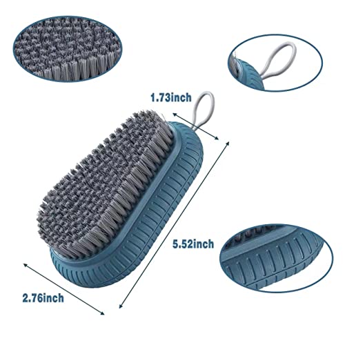 Heavy Duty Nail Brush with Stiff Bristles for Tough Stains