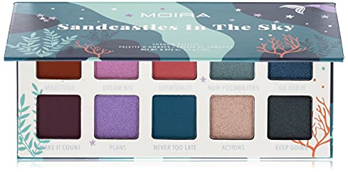 Moira Sandcastles In The Sky Eye Shadow Palette - 10 Colors
