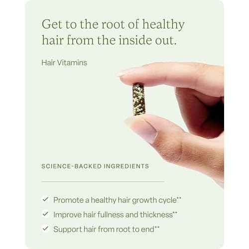 Divi Healthy Hair Bundle: Scalp Serum 1 fl oz and Hair Vitamins, 30-Day Supply