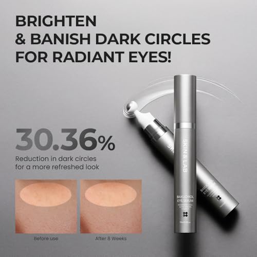 Bakuchiol Eye Serum Roll-On with Caffeine | Anti-Aging, Fine Lines