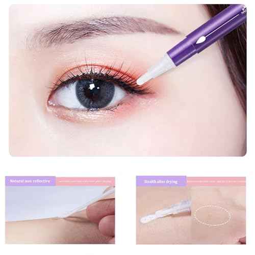 Double Eyelid Styling Cream Natural into Double Invisible Eye Ware Natural Essence Non-Glue Double Eyelid Patch Easily Double Eyelids Styling Shaping Cream Practical Tools