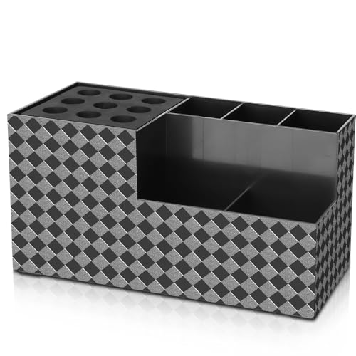 Barber Scissors Holder Box with 9-Hole Storage Organizer