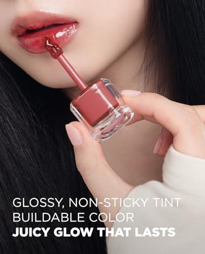 EITHER& Dewy Syrup Tint 01 - Melt Away | Long-Lasting Hydrating Lip Tint