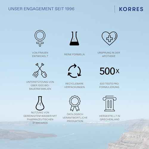 KORRES Olympus Tea Foaming Cream Cleanser, Gentle Face Wash With Organic Greek Mountain Tea, Cream-to-foam Formula For Everyday Use, Rinses Away Makeup & Residue, Leaves Skin Fresh & Soft, 6.76 Fl Oz