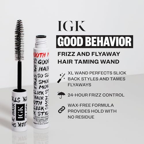 IGK Good Behavior Frizz & Flyaway Hair Taming Wand 0.24oz