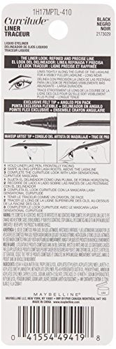 Maybelline Curvitude Angled Liquid Eyeliner Black 0.027oz