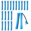 20 Pcs Plastic Perm Rods for Hair Curling – Cold Wave Rollers