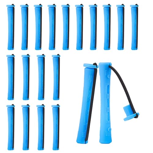 20 Pcs Plastic Perm Rods for Hair Curling – Cold Wave Rollers