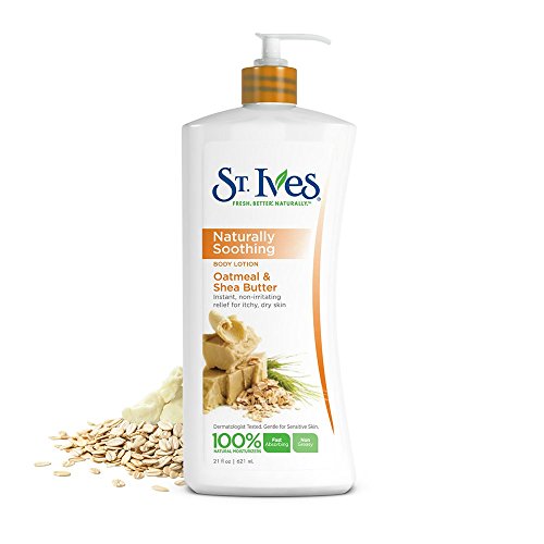 St. Ives Nourish & Soothe, Oatmeal & Shea Butter Body Lotion 21 Fl Oz