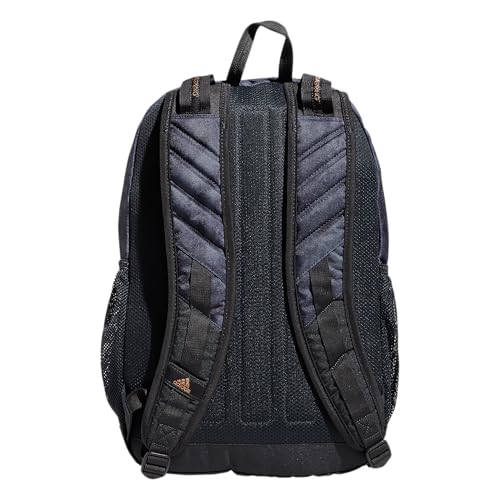 adidas Unisex Prime 6 Backpack, Stone Wash Carbon/Carbon Grey/Rose Gold, One Size