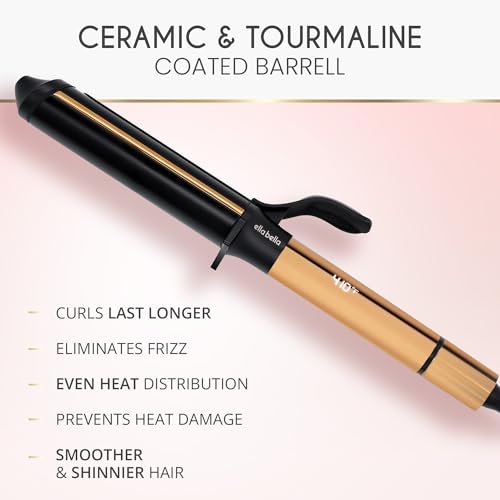 ELLA BELLA 1.25" Curling Iron - Ceramic with Infrared Technology