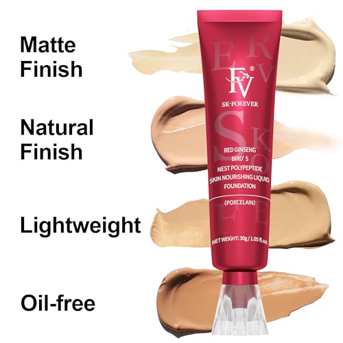 FV Waterproof Foundation 2 Pack, Matte Liquid Makeup