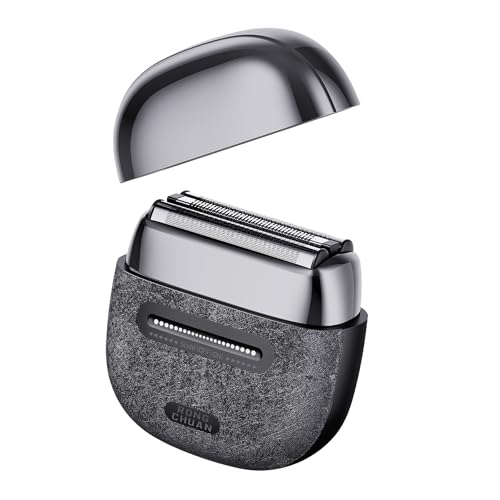 Electric Foil Shavers for Men Portable Electric Razor Mini with 3D Floating Blades,Travel Lock & Fast USB-C Charging Palm-Sized Design Wet/Dry Use, Compact Travel Shaver for Face, Beard & Body