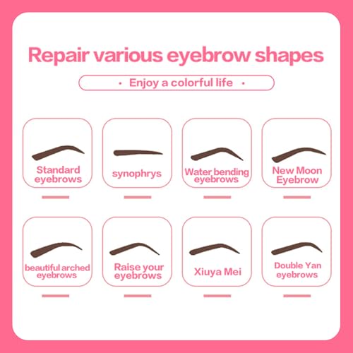 12 PCS Eyebrow Razor, Face Razors for Women and Men, Grooming Exfoliating Dermaplaning Tool for Face, Women Facial Hair Remover with Cover, Multipurpose Eyebrow Trimmer Shaper (blue)
