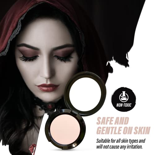 MANIC PANIC Coffin Dust Pressed Setting Powder - Long Lasting Translucent Powder - Combats Shine & Makeup Transferring - Vegan & Cruelty-Free Face Makeup for All Skin Types