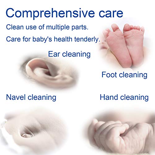 Baby Cotton Swabs 200 Pcs – Safe Ear & Nose Cleaner