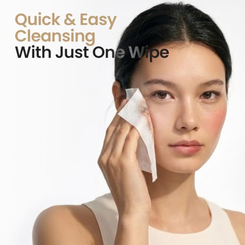 SKINFOOD Rice Cleansing Wipes - 80 Sheets Makeup Remover