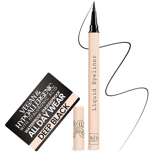 M2U NYC Waterproof Liquid Eyeliner Pen – 24HR Wear