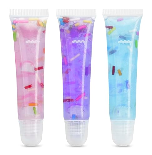 iscream Vanilla Scented Roller Ball Lip Gloss Set - 3 Pack