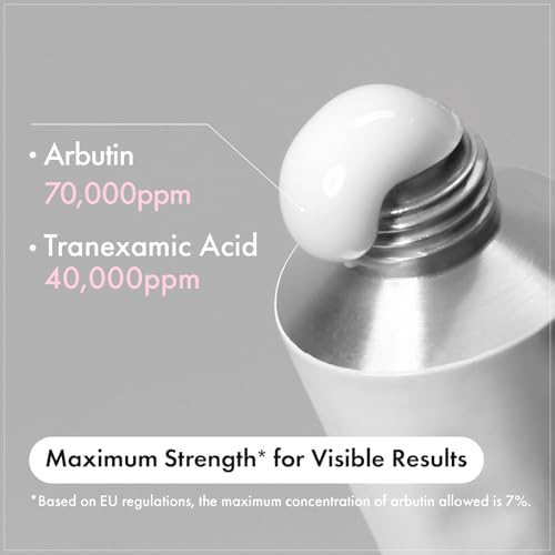 TOSOWOONG K-Beauty Tone-Refining Duo: Arbutin 7 Tranexamic Acid 4 Cream and Pink Peptide 12 PDRN Serum | Trending Ingredients for Uneven Skin Tone & Texture | Tone-Refining and Firming Moisturizer Set