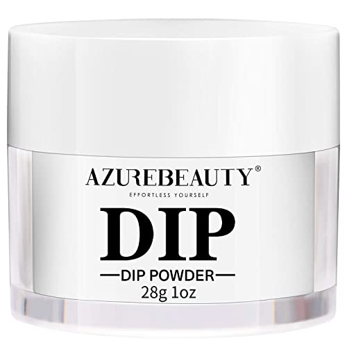 AZUREBEAUTY Crystal Clear Dip Powder for DIY French Nails - 1 oz / 28g