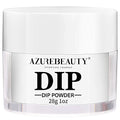 AZUREBEAUTY Crystal Clear Dip Powder for DIY French Nails - 1 oz / 28g