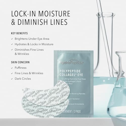 HydroPeptide Collagel Eye Masks - Firming Hydrogel Under Eye Patches